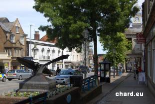 chard main street and town hall